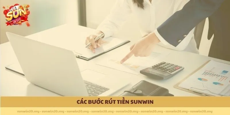 Các bước rút tiền Sunwin